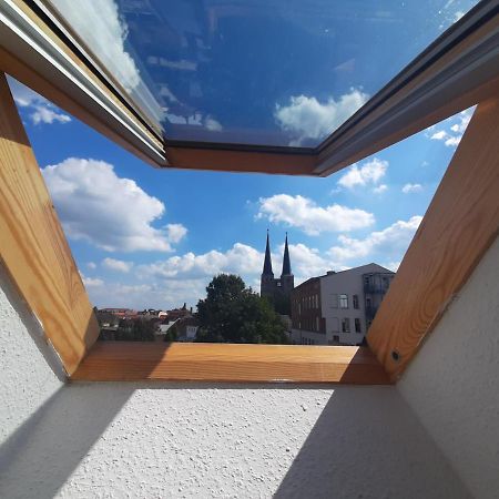 Gemuetliche Wohnung In Burg Burg bei Magdeburg Esterno foto