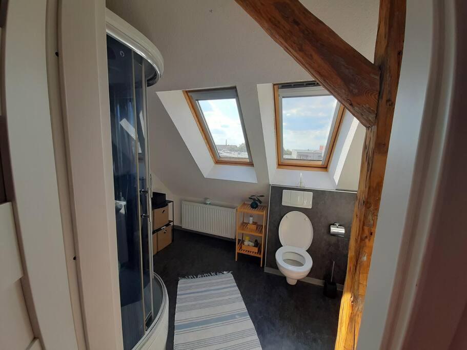 Gemuetliche Wohnung In Burg Burg bei Magdeburg Esterno foto
