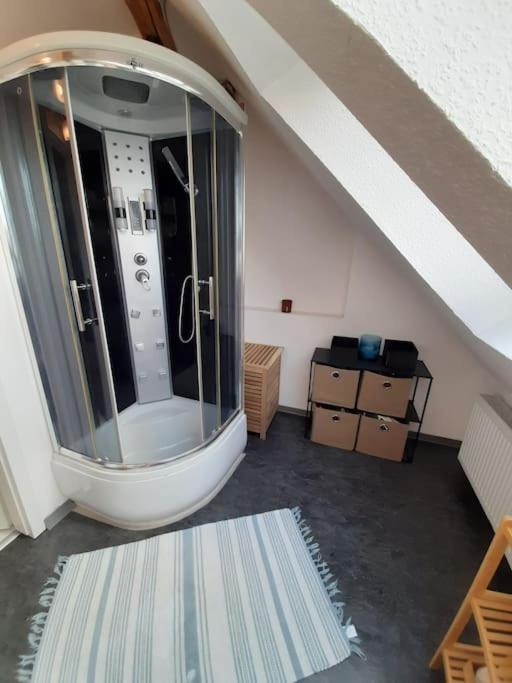 Gemuetliche Wohnung In Burg Burg bei Magdeburg Esterno foto