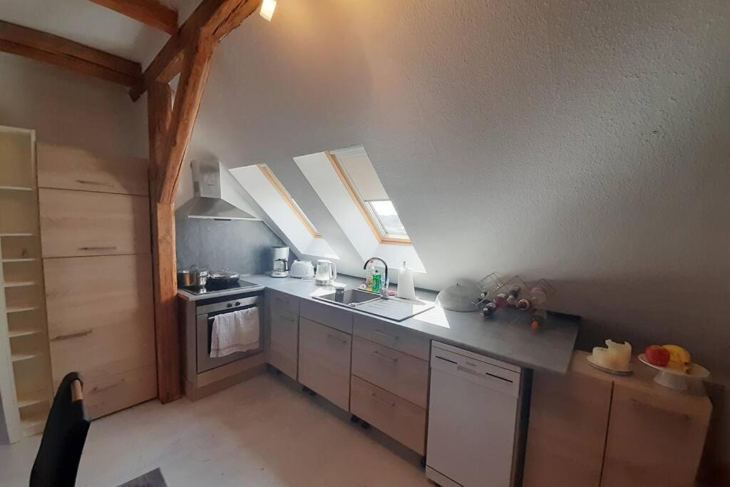 Gemuetliche Wohnung In Burg Burg bei Magdeburg Esterno foto
